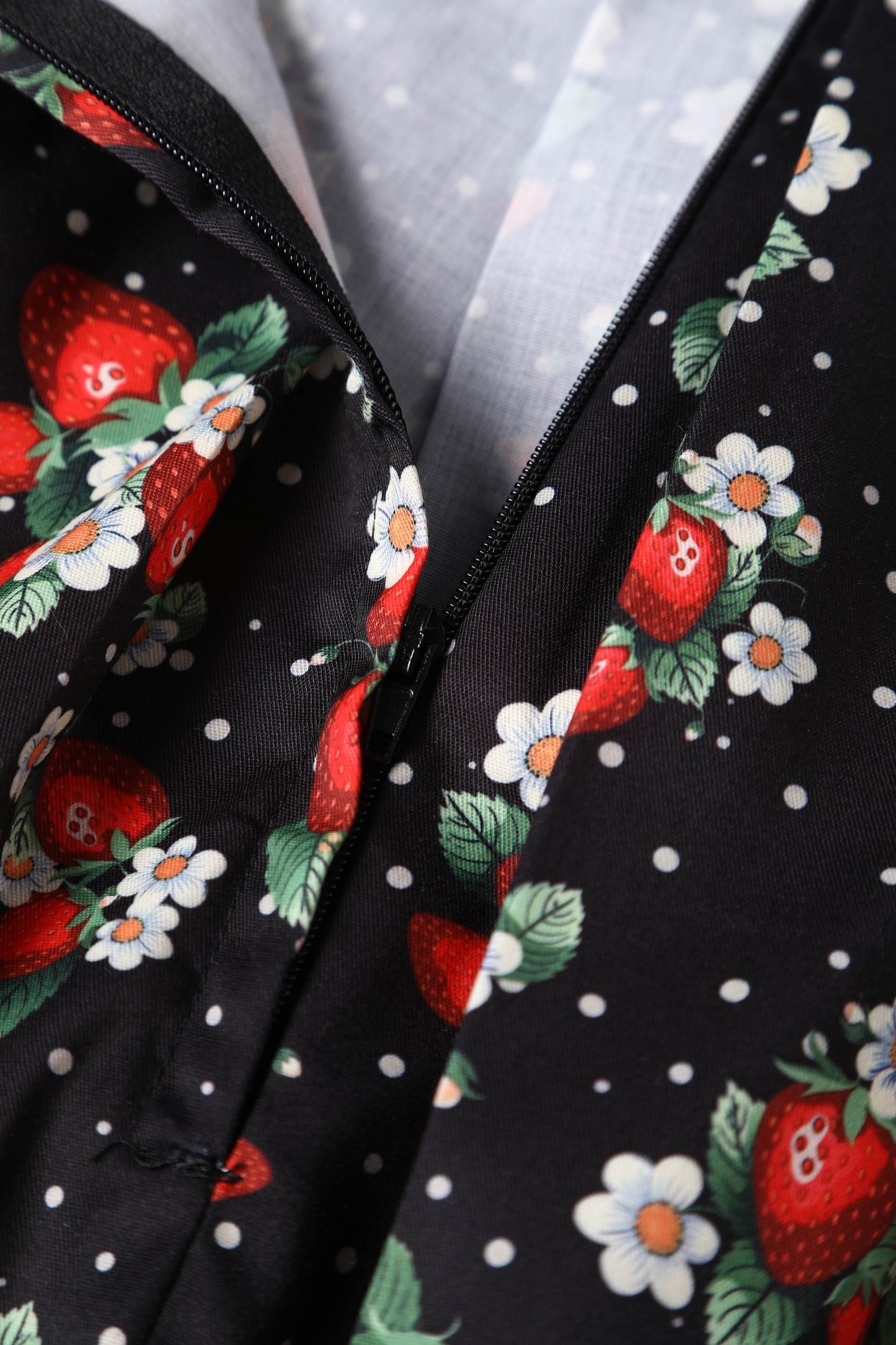 Carolyn Rockabilly Strawberry A-line Skirt