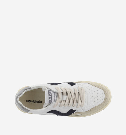Victoria Seul Leather Effect Sneaker
