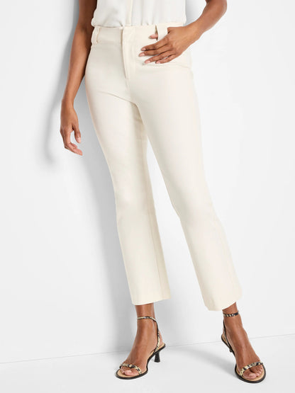 Plaza Demi Boot Cotton Bi-Stretch Ankle Pant