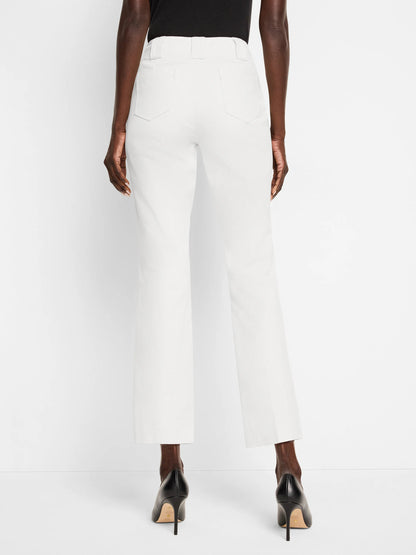 Plaza Demi Boot Cotton Bi-Stretch Ankle Pant