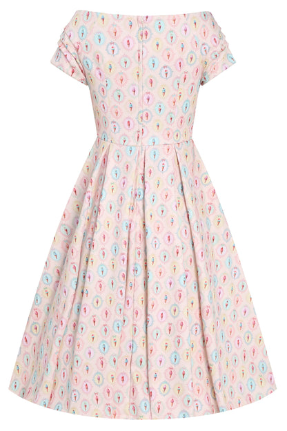 Lily Pink Gelato Off Shoulder Dress