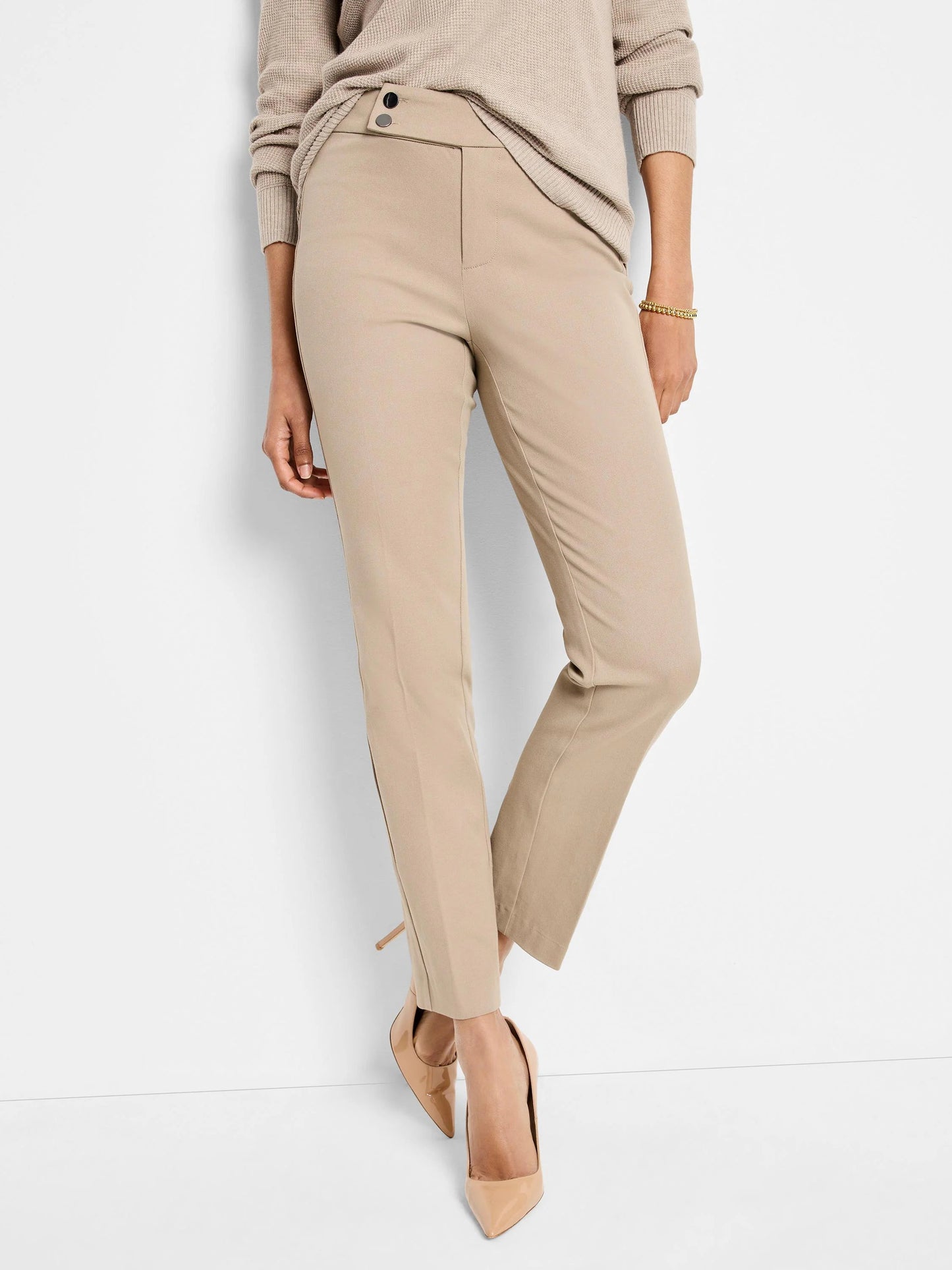 Copley Straight Bi-Stretch Ankle Pant
