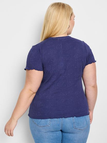 NZT Lace Knit T-Shirt