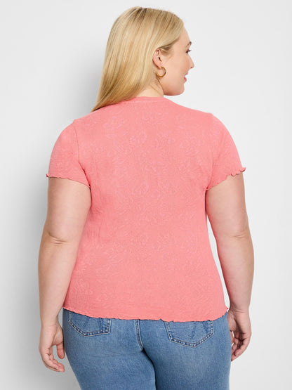 NZT Lace Knit T-Shirt