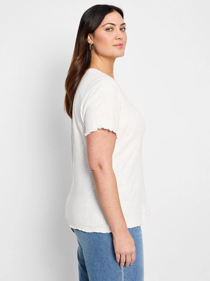 NZT Lace Knit T-Shirt