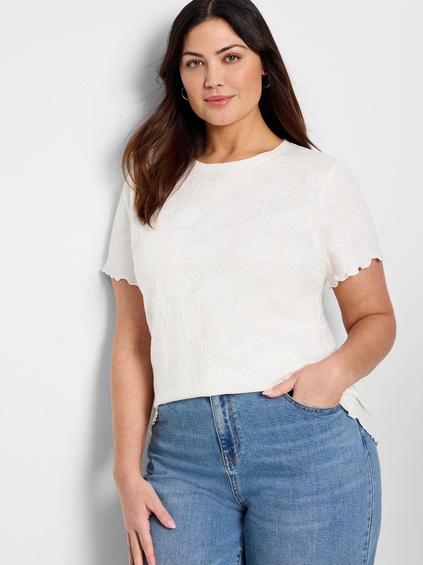 NZT Lace Knit T-Shirt