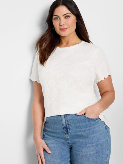 NZT Lace Knit T-Shirt