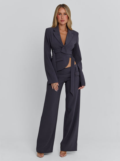 Riveria Pant Charcoal