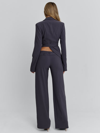 Riveria Pant Charcoal