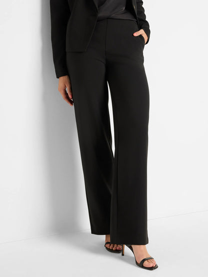 Stretch Knit Lenox Wide-Leg Pant