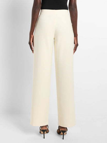 Stretch Knit Lenox Wide-Leg Pant