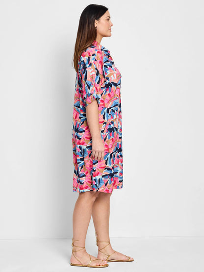 Firework Foliage Polished Devon Dress