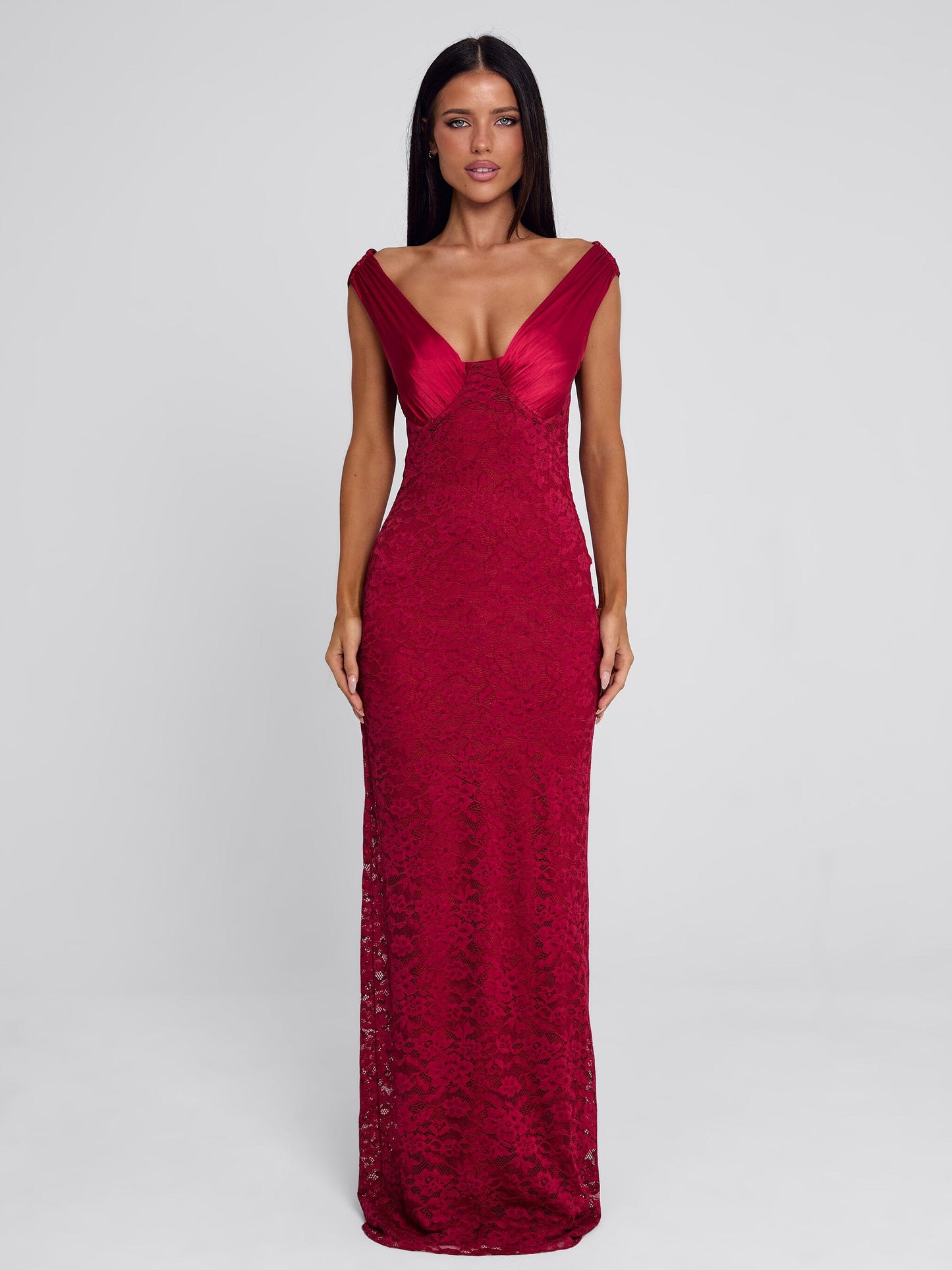 Sylora Maxi Dress Red