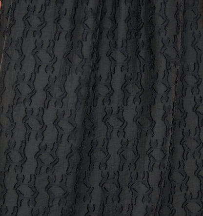 The Anita Nap Dress - Black Fil Coupé