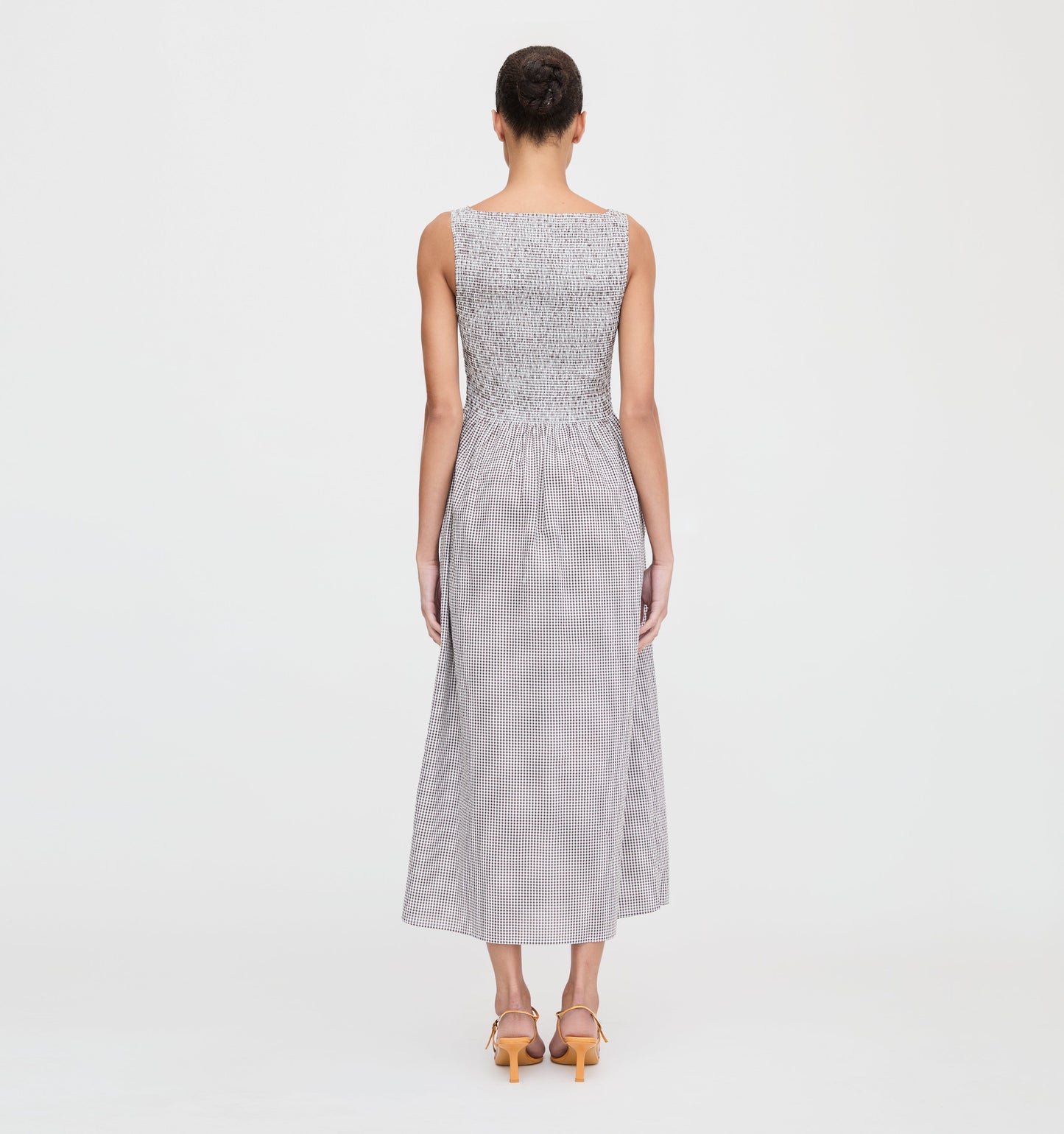 The Cosima Nap Dress - Chocolate Gingham