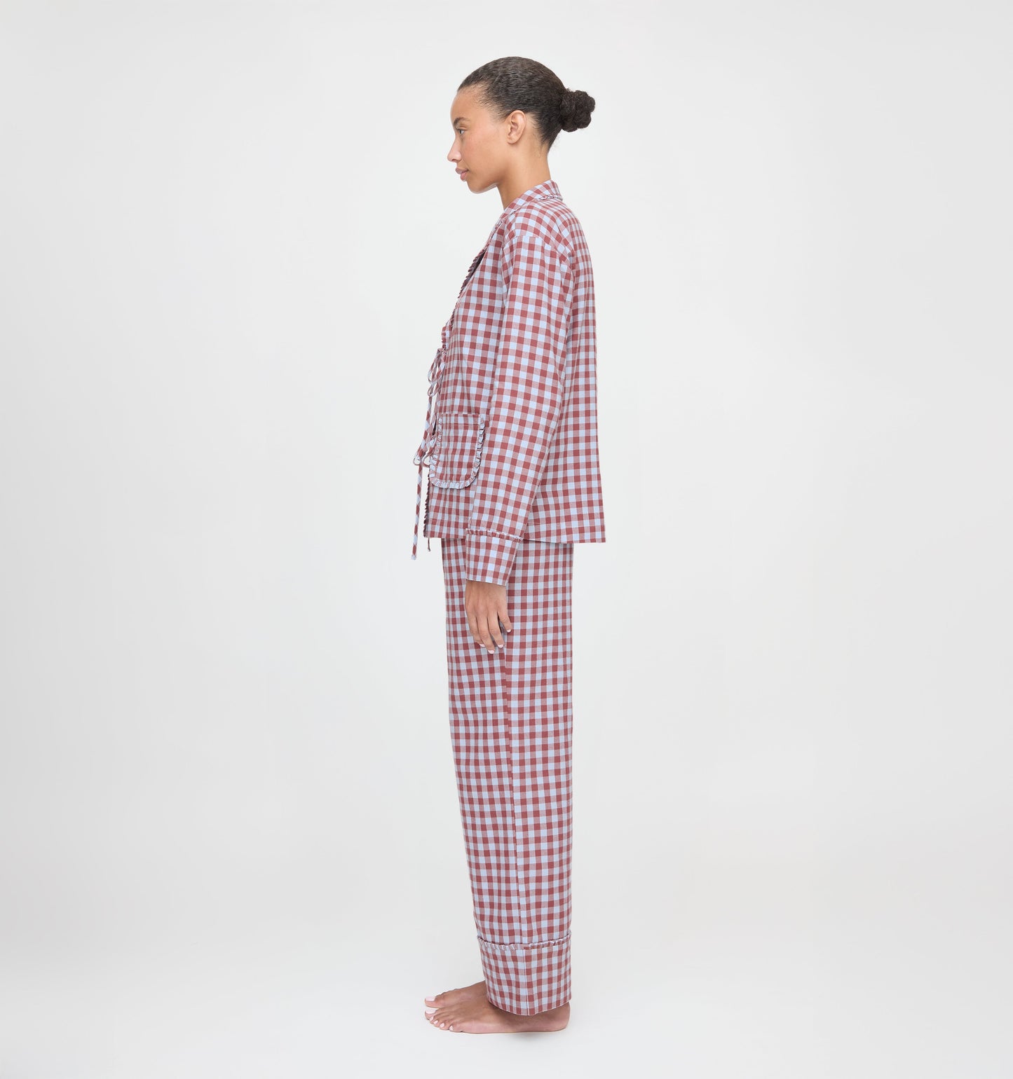 The Steffy PJ Set - Sienna Check
