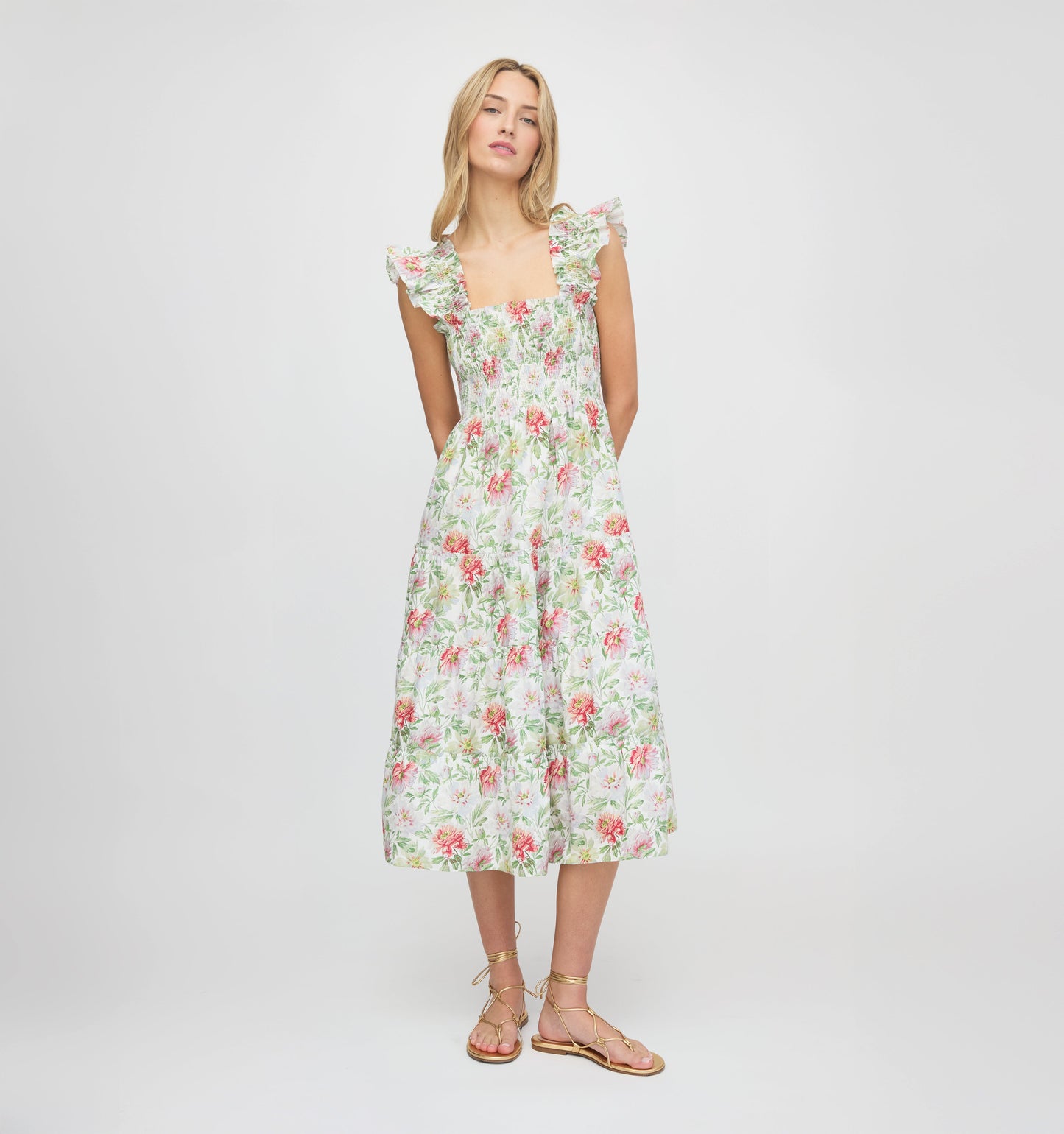 The Ellie Nap Dress - Peony Chintz