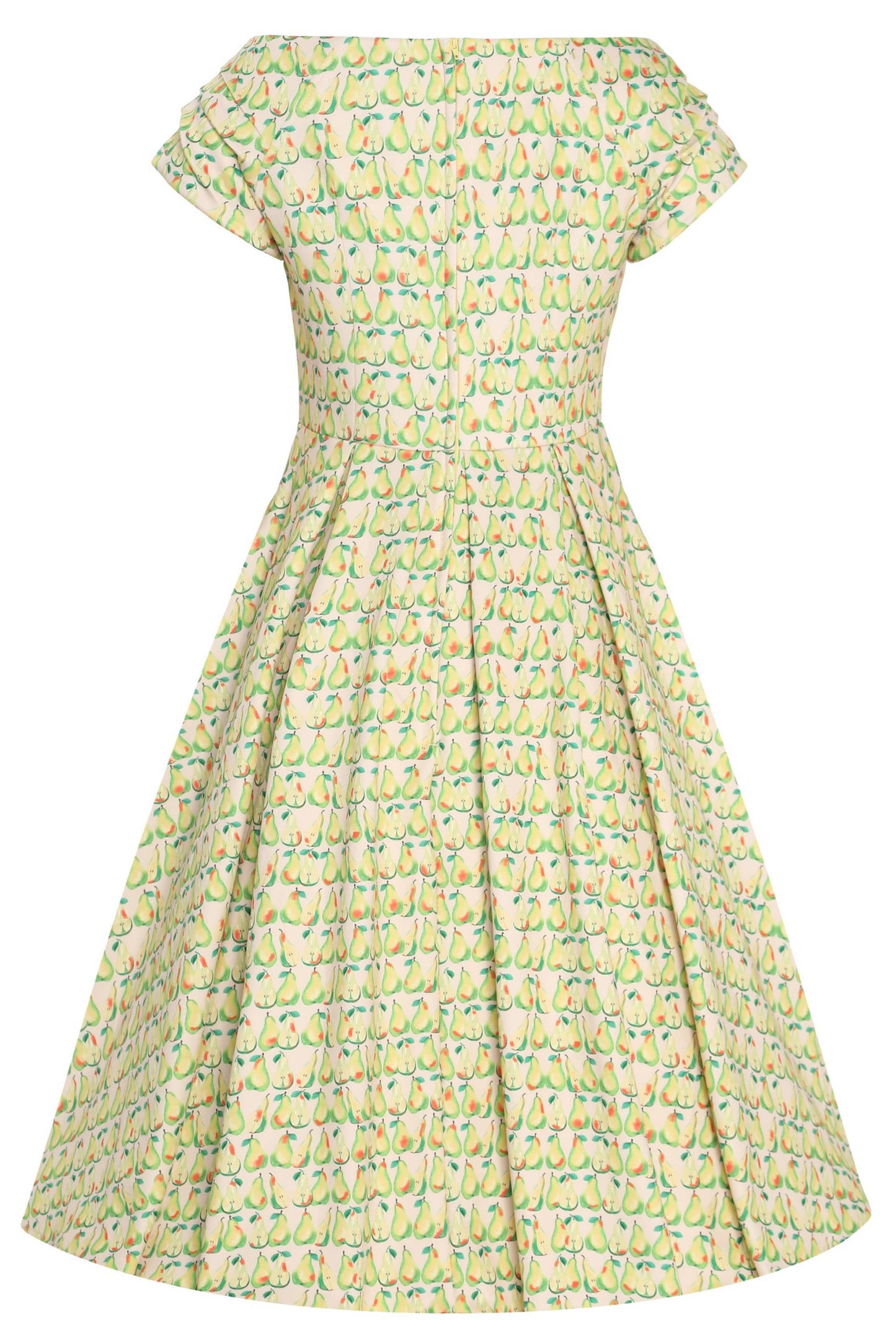 Lily Fruity Pear Off Shoulder Dress