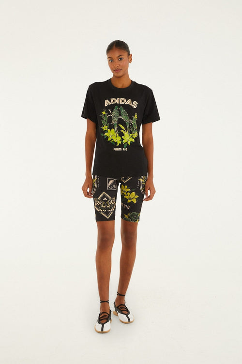 Label Garden Black Adidas Bike Short