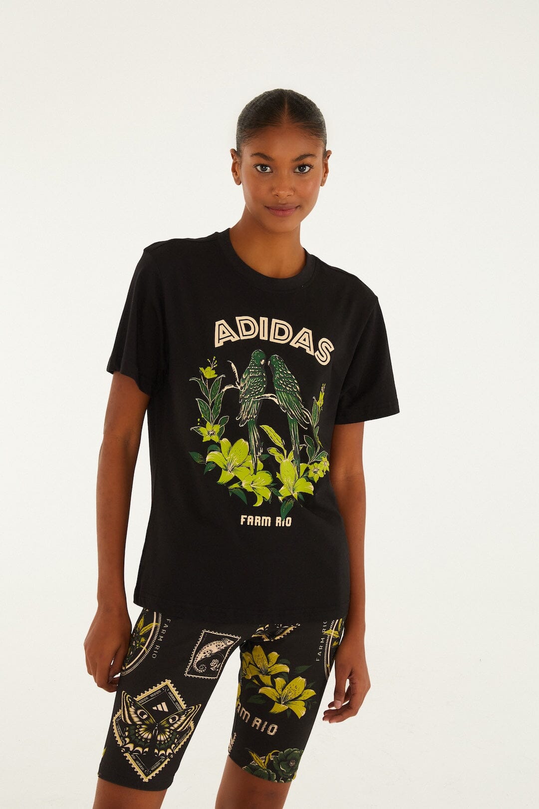 Label Garden Black Adidas Bike Short