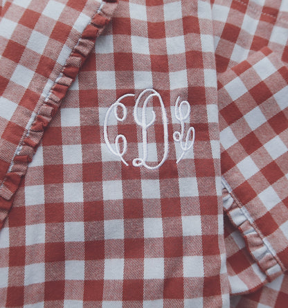 The Steffy PJ Set - Sienna Check