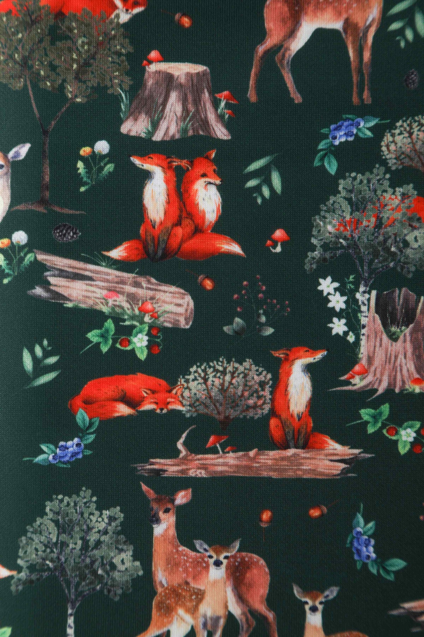 Amanda Green Woodland Fox & Deer Dress