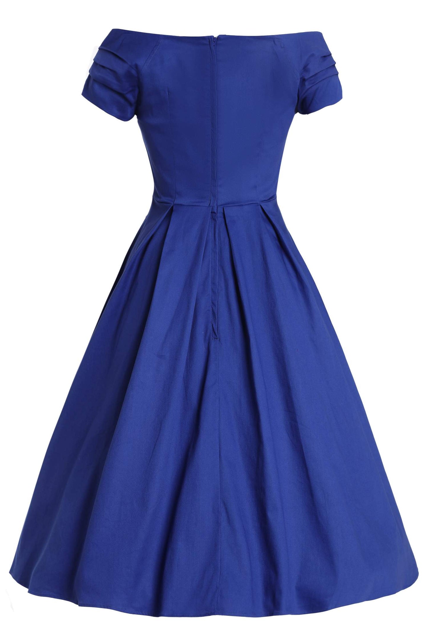 Lily Dark Blue Off Shoulder Dress