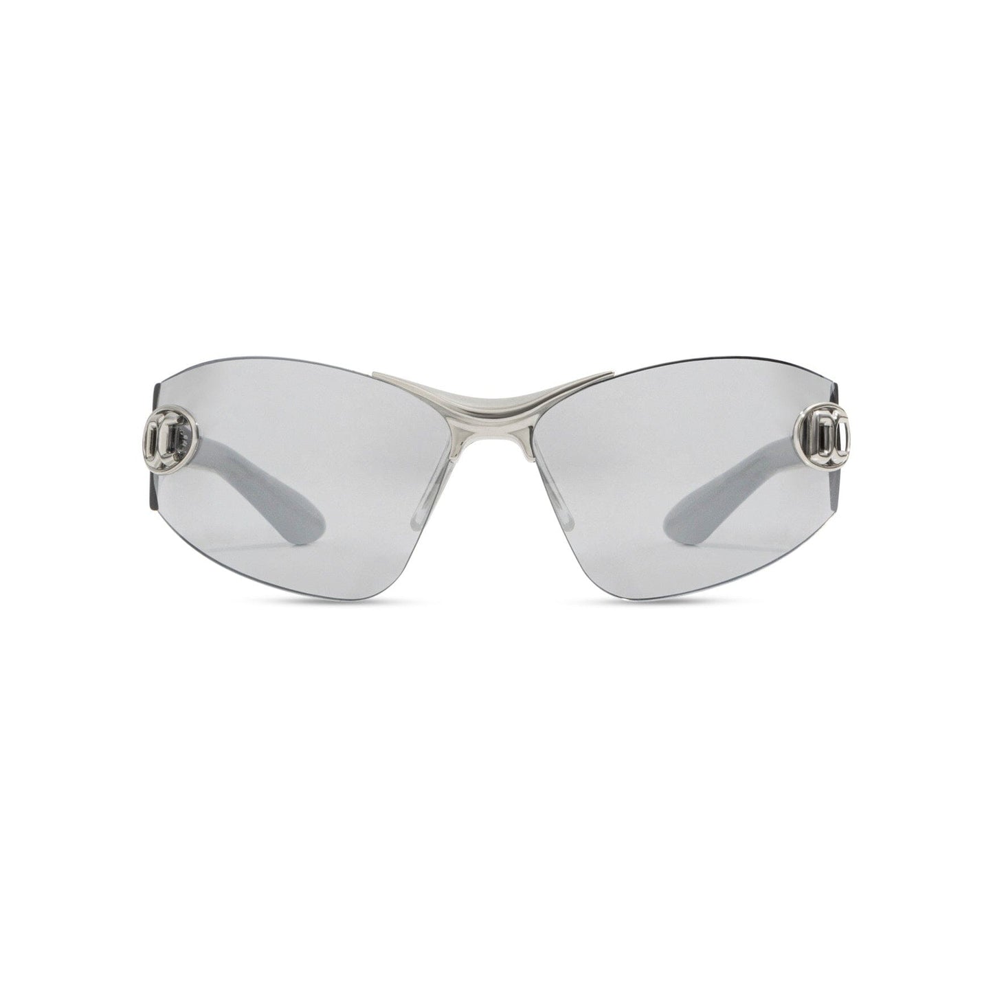 Signature Frameless Sunglasses Silver