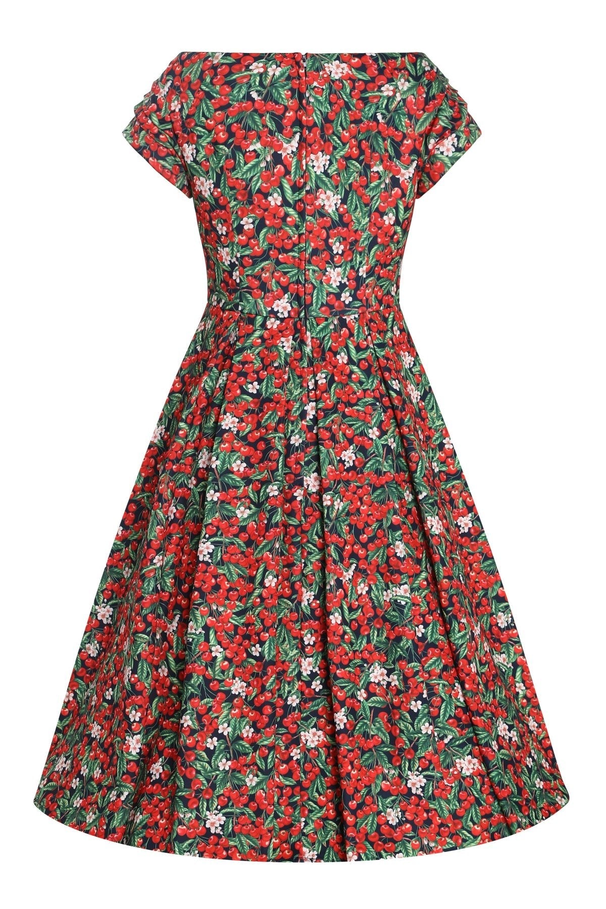 Lily Red Berry Off Shoulder Dress