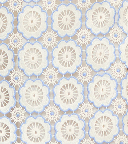 The Eliza Dress - Blue Dahlia Lace