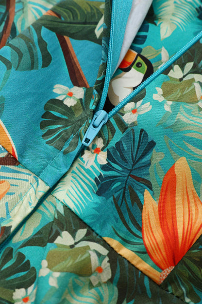 Daisy Tiki Toucan Halter Dress